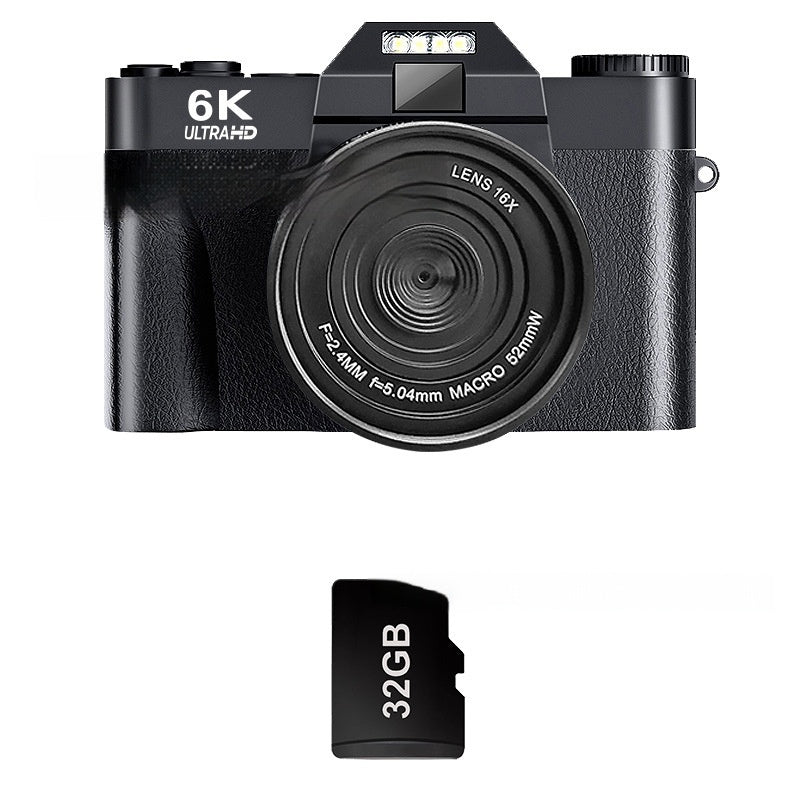 6K HD Digital Camera Mirrorless Camera Retro