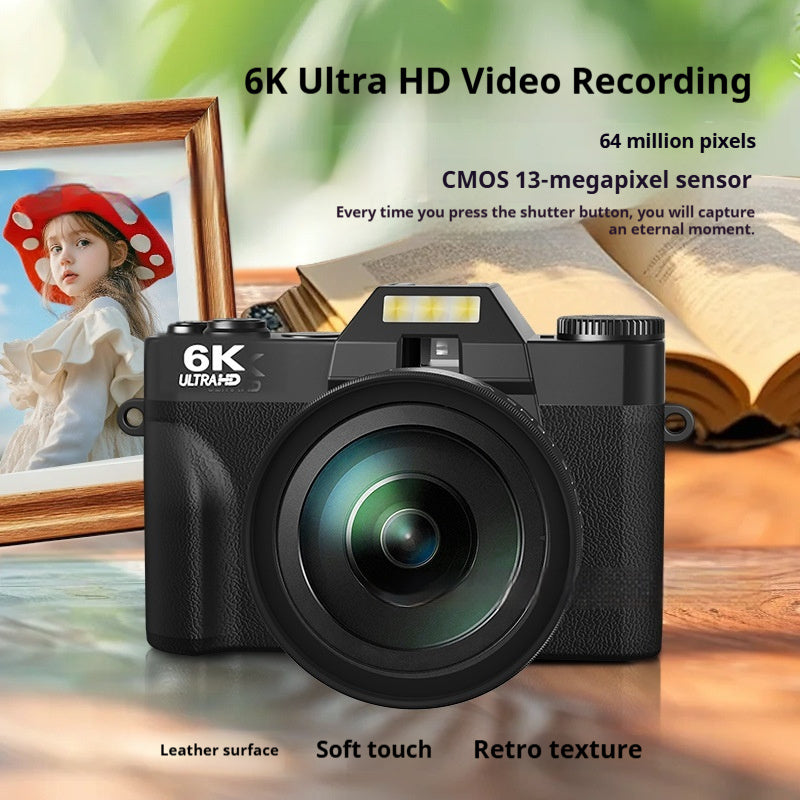 6K HD Digital Camera Mirrorless Camera Retro